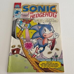 Sonic the Hedgehog Comic Book Premier Issue Volume 0
